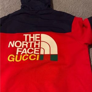 NorthFace Gucci Jacket with Hood